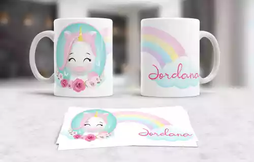 vectores plantilas UNICORNIO,NIÑA,